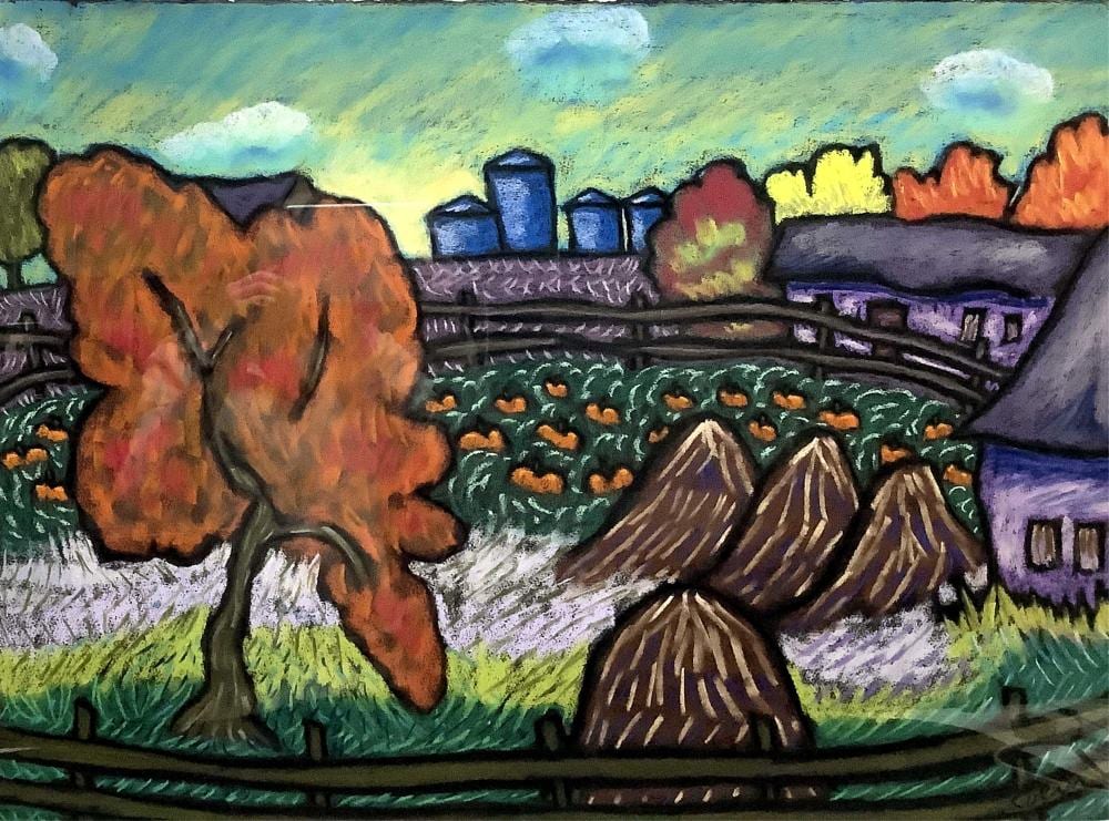 George Colin comparable auction result: george colin 1929 2014 pastel on paper