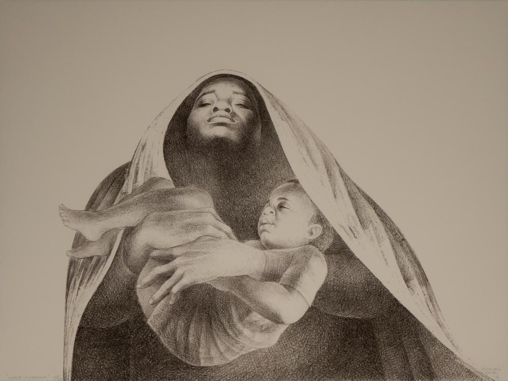 Charles Wilbert White comparable auction result: charles wilbert white 1918 1979 i have a dream