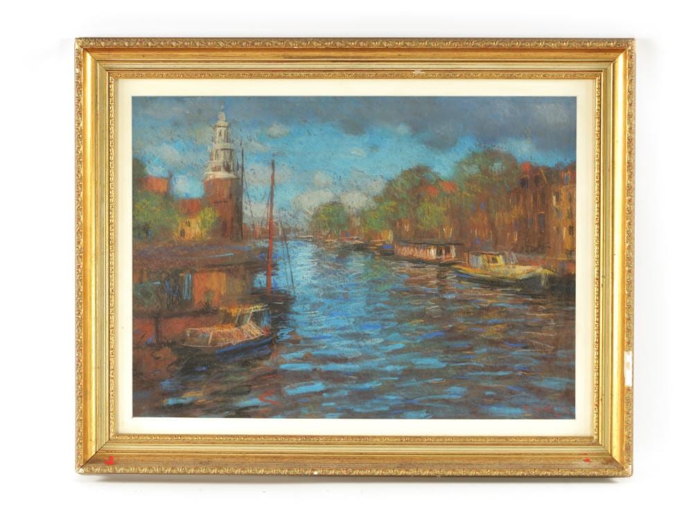 John Mackie comparable auction result: john mackie scottish b 1953 a pastel on paper