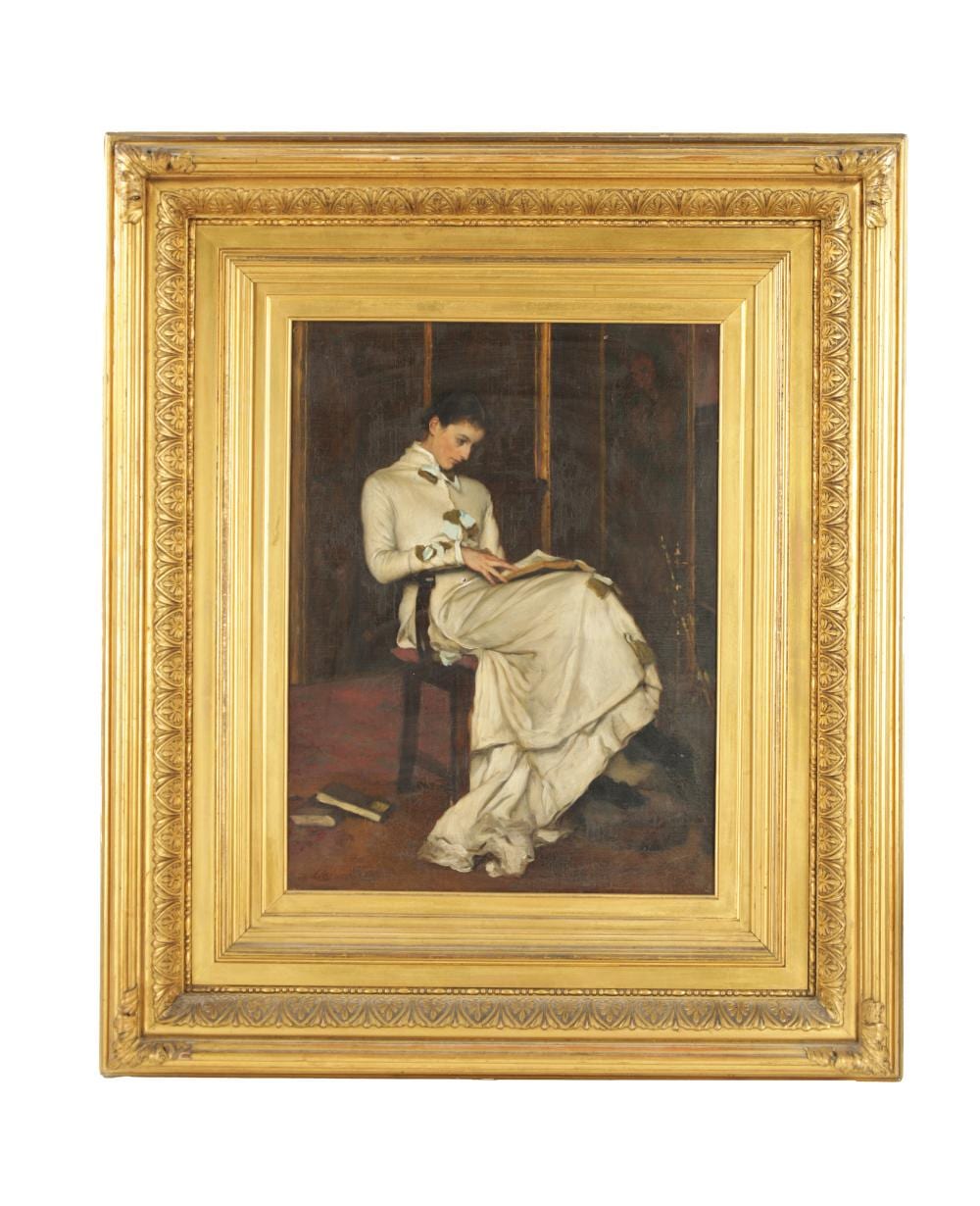 Claude Andrew Calthrop comparable auction result: claude andrew calthrop 1844 1893 a 19th century oil on canvas
