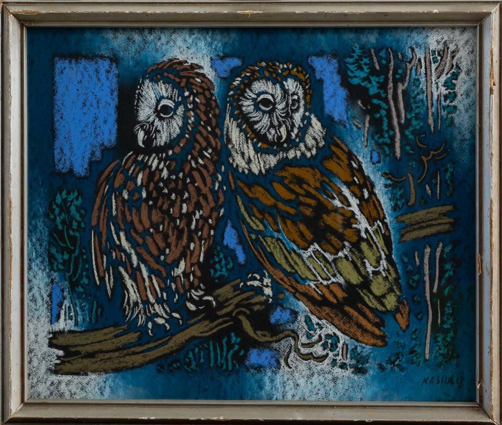 Vytautas Kasiulis comparable auction result: vytautas kasiulis 1918 1995 attributed