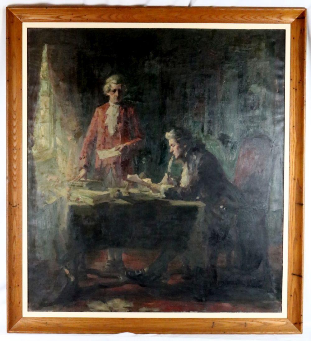 Lu Kimmel comparable auction result: lu kimmel american 1905 1973 oil painting on canvas