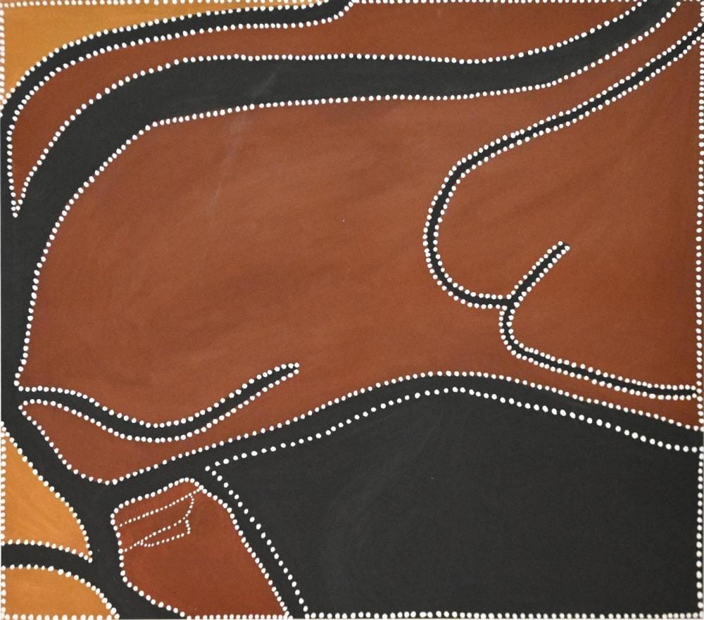 Churchill Cann comparable auction result: churchill cann texas 1998 synthetic polymer paint and natural earth pigments on board inscribed verso with artist s name title