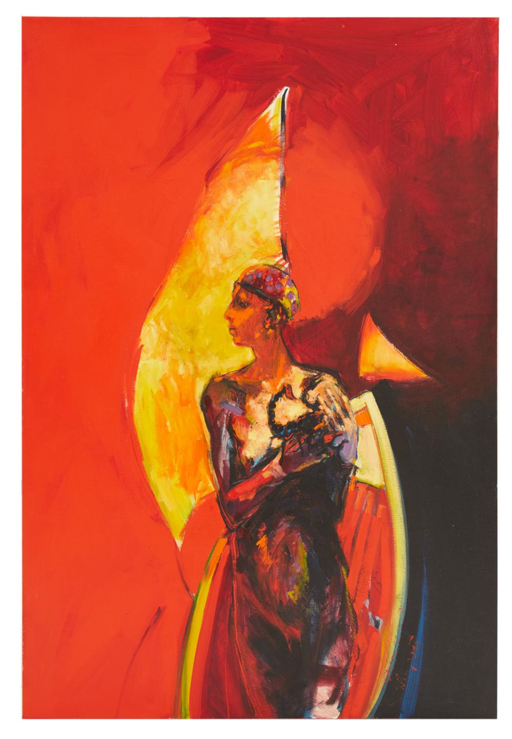 Jere Hardy Allen comparable auction result: jere hardy allen american mississippi b 1944 untitled