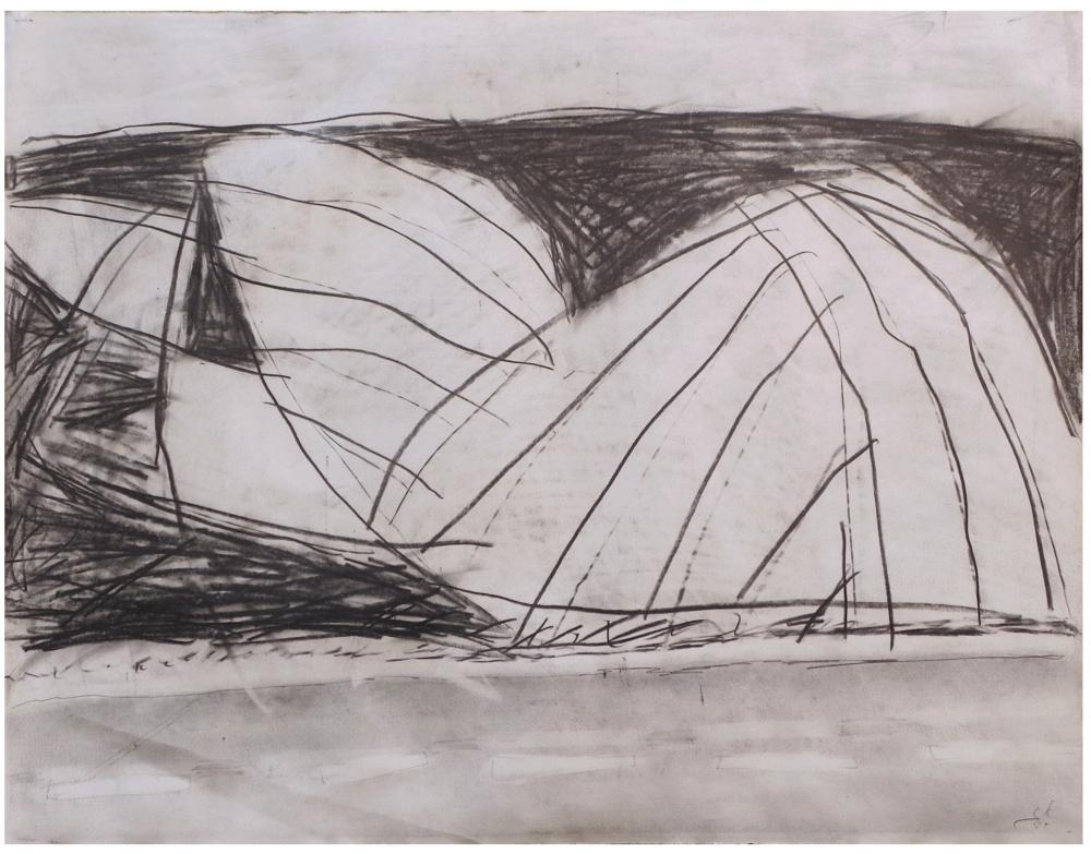 Arie Azene comparable auction result: arie azene eisman israeli b 1934
