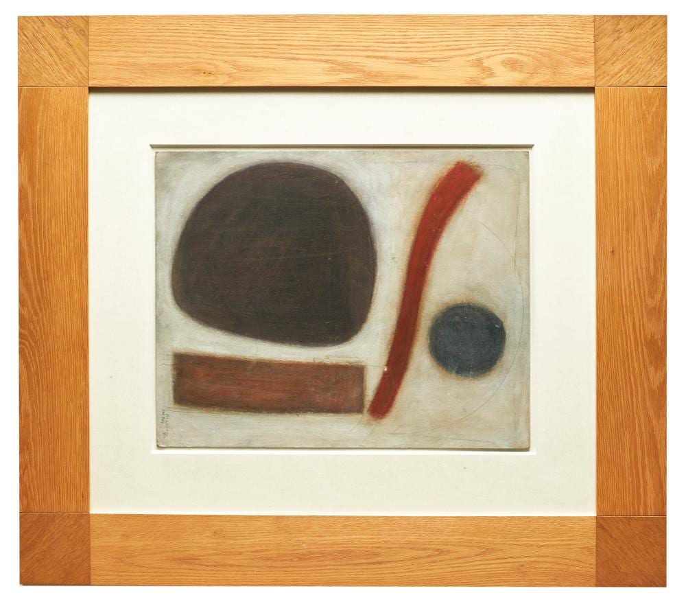 roy turner durrant 1925 1988 abstract composition · Sloane Street Auctions · 2024-04-18 Roy Turner Durrant comparable auction result: roy turner durrant 1925 1988 abstract composition