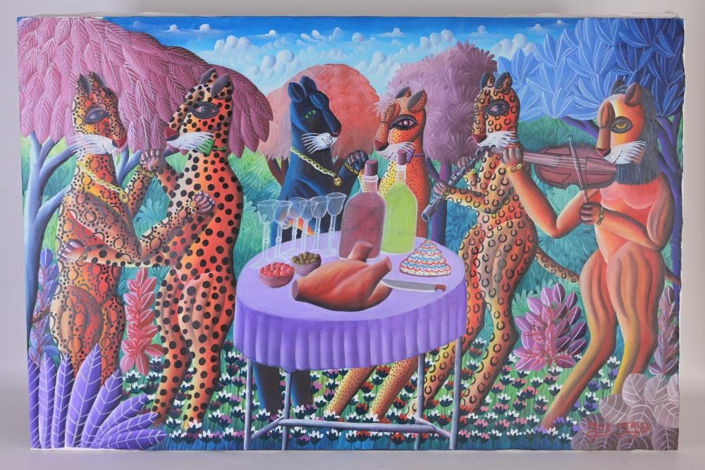 Fritz Merise comparable auction result: fritz merise haiti b 1949