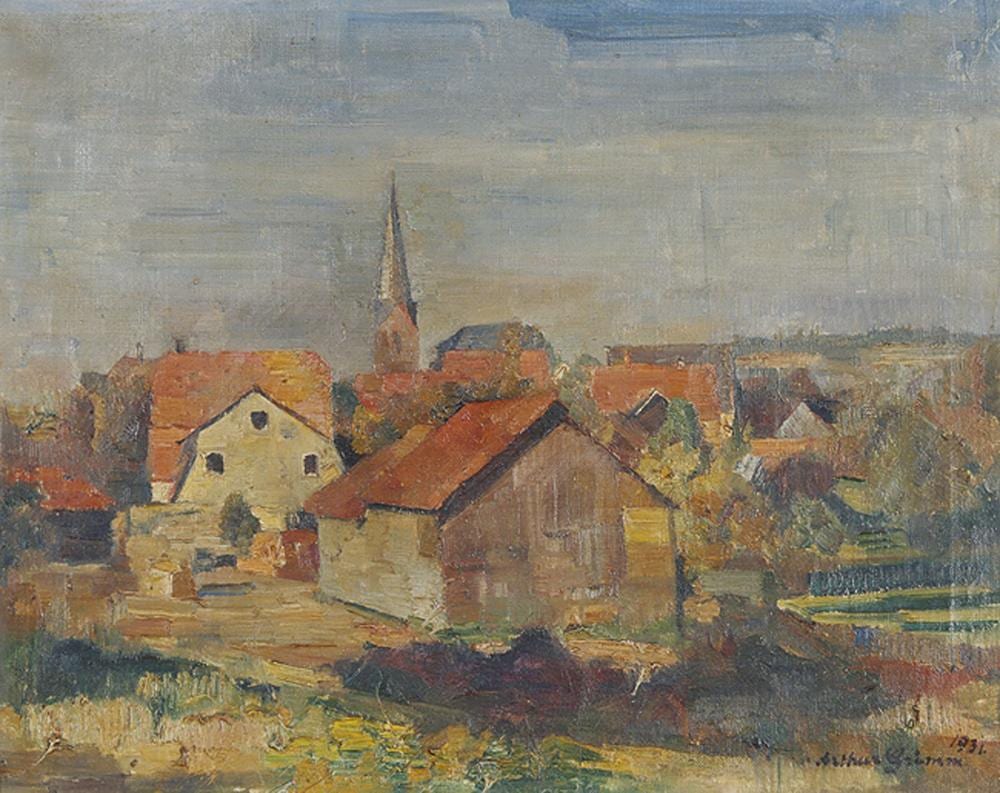 arthur grimm blick auf mudau · Winterberg-Kunst · 2024-04-20 Arthur Grimm comparable auction result: arthur grimm blick auf mudau