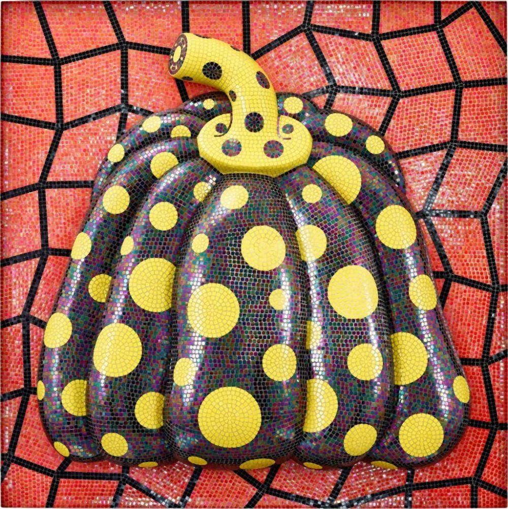 Yayoi Kusama 草間彌生 | Pumpkin 南瓜 comparable sale