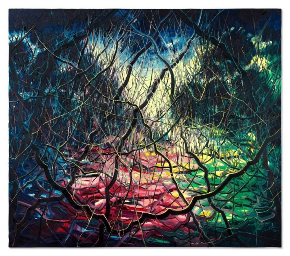 Zeng Fanzhi 曾梵志 | Untitled 無題 comparable sale