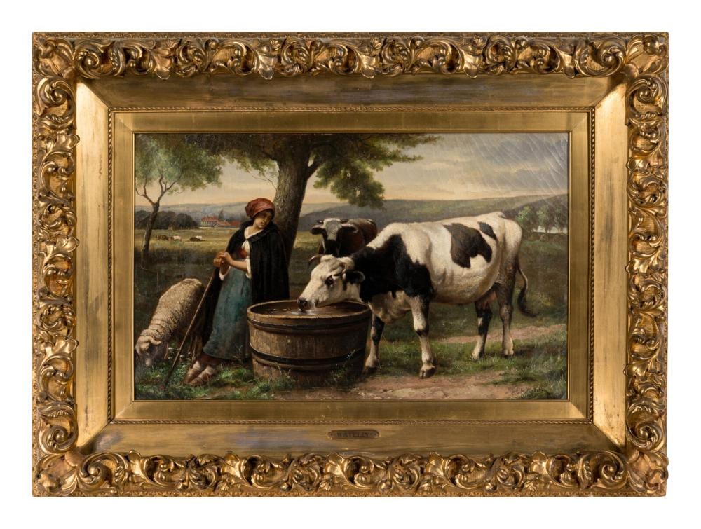 Louis Victor Watelin comparable auction result: louis victor watelin french 1838 1907