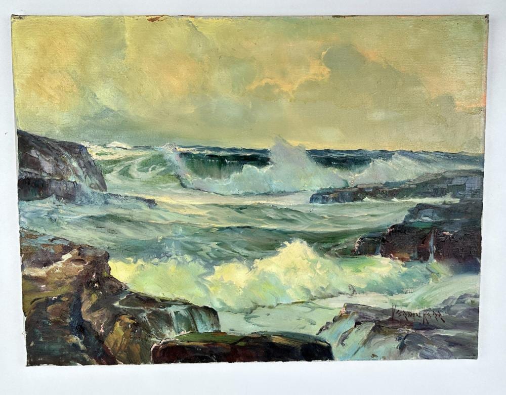 vernon kerr oil painting on canvas · Davis Brothers Auction · 2024-04-12 Vernon Kerr comparable auction result: vernon kerr oil painting on canvas