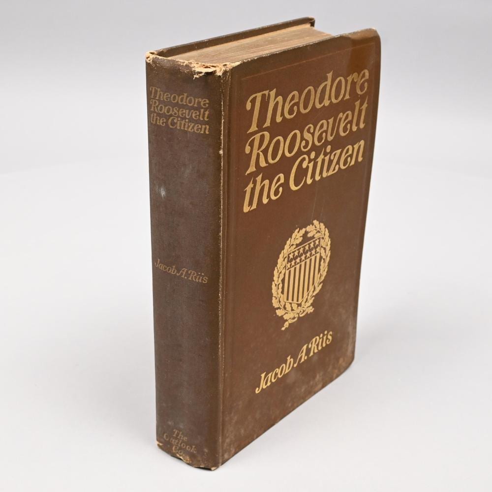Jacob August Riis comparable auction result: jacob a riis theodore roosevelt the citizen