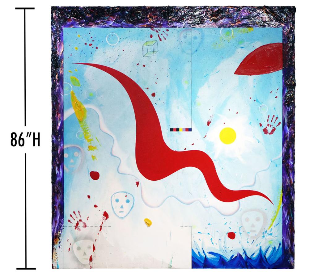 Cerj Lalonde comparable auction result: cerj lalonde the winding road 1 1 large painting