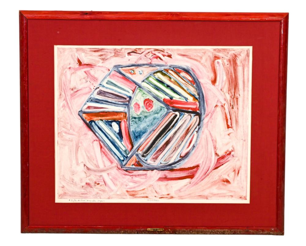 de hirsh margules lithograph titled laughter · Greenwich Auction · 2024-04-11 De Hirsh Margules comparable auction result: de hirsh margules lithograph titled laughter