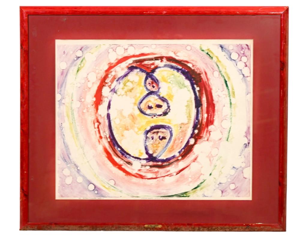 de hirsh margules lithograph titled moma popa · Greenwich Auction · 2024-04-11 De Hirsh Margules comparable auction result: de hirsh margules lithograph titled moma popa