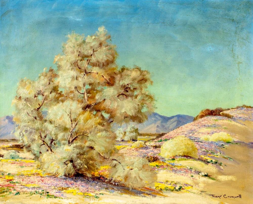 Joane Cromwell comparable auction result: joane cromwell ca il 1895 1969 oil painting
