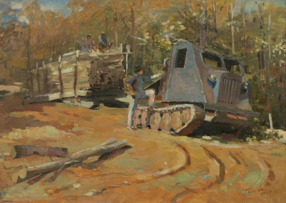 Gavriil Martynovich Gliuk comparable auction result: gavriil martynovich gliuk 1912 1983