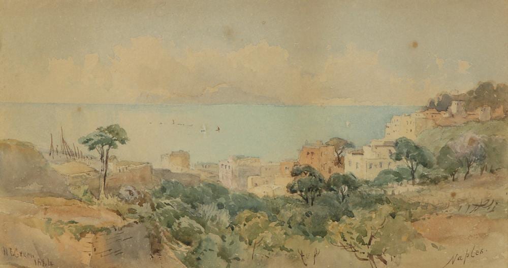 nathaniel everett green 1833 1899 · Tiroche Auction House · 2024-04-21 Nathaniel Everett Green comparable auction result: nathaniel everett green 1833 1899