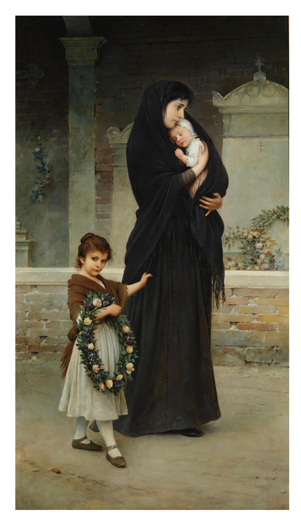 Eugene Von Blass comparable auction result: eugen von blaas