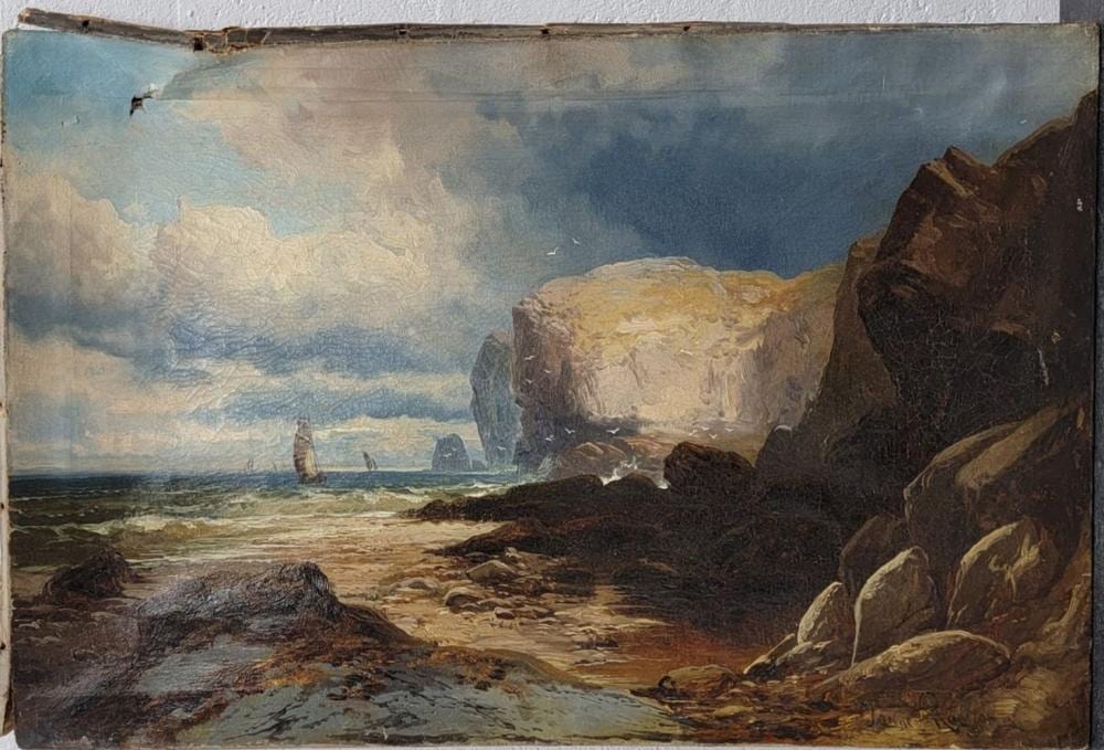 Clarence Roe comparable auction result: clarence roe 1850 1909 oil on canvas