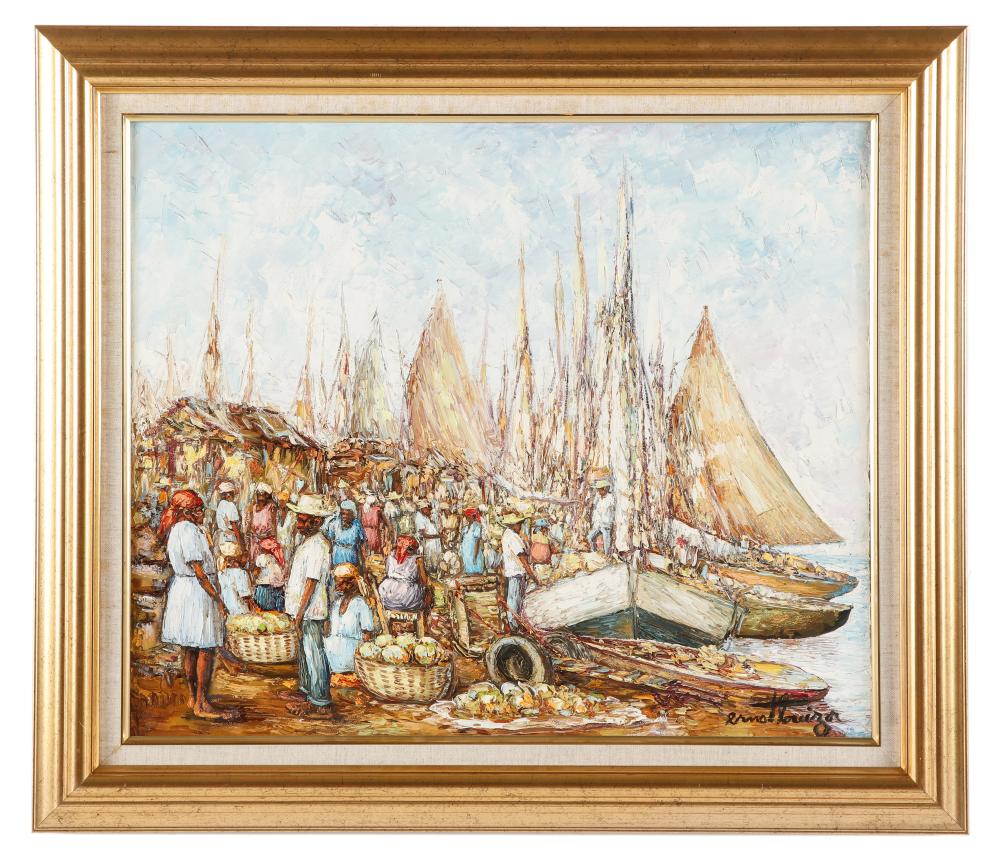 Ernst Louizor comparable auction result: ernst louizor haitian 1938 2011 market at port