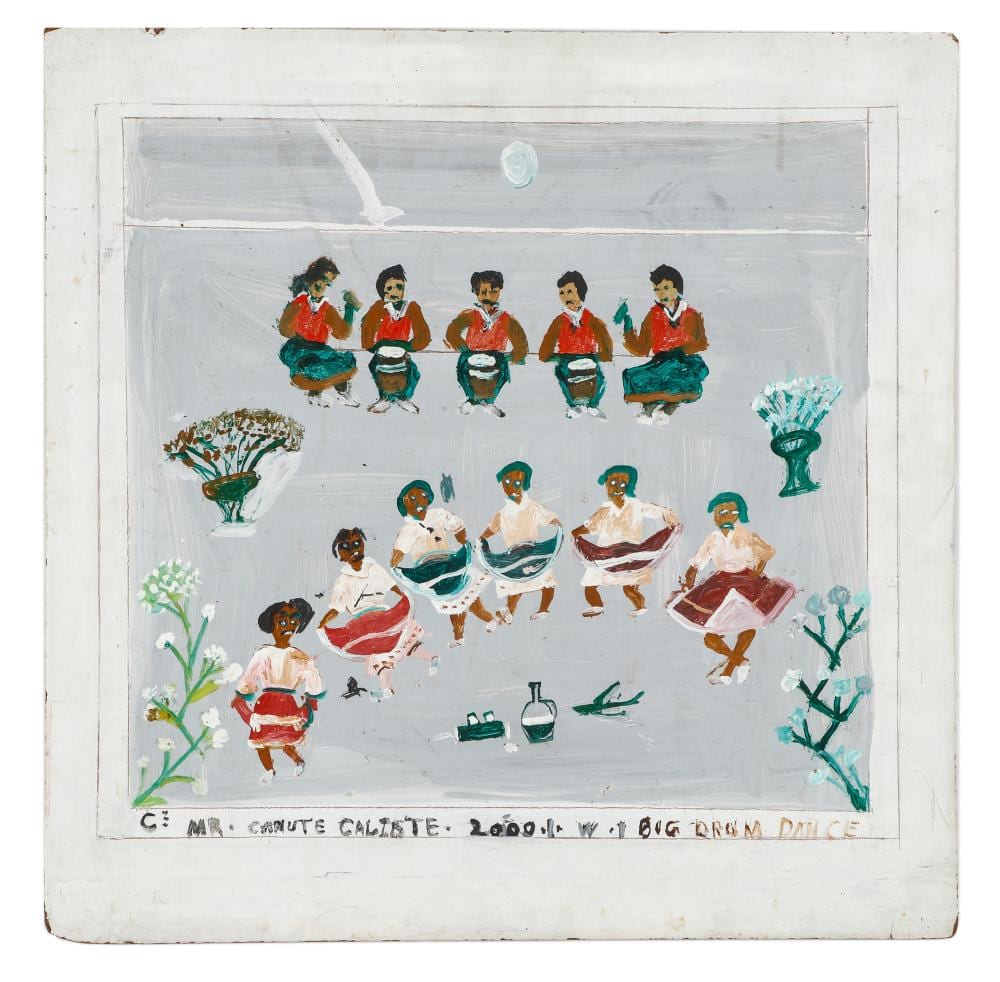 Canute Caliste comparable auction result: canute caliste grenada 1914 2015 big drum dance