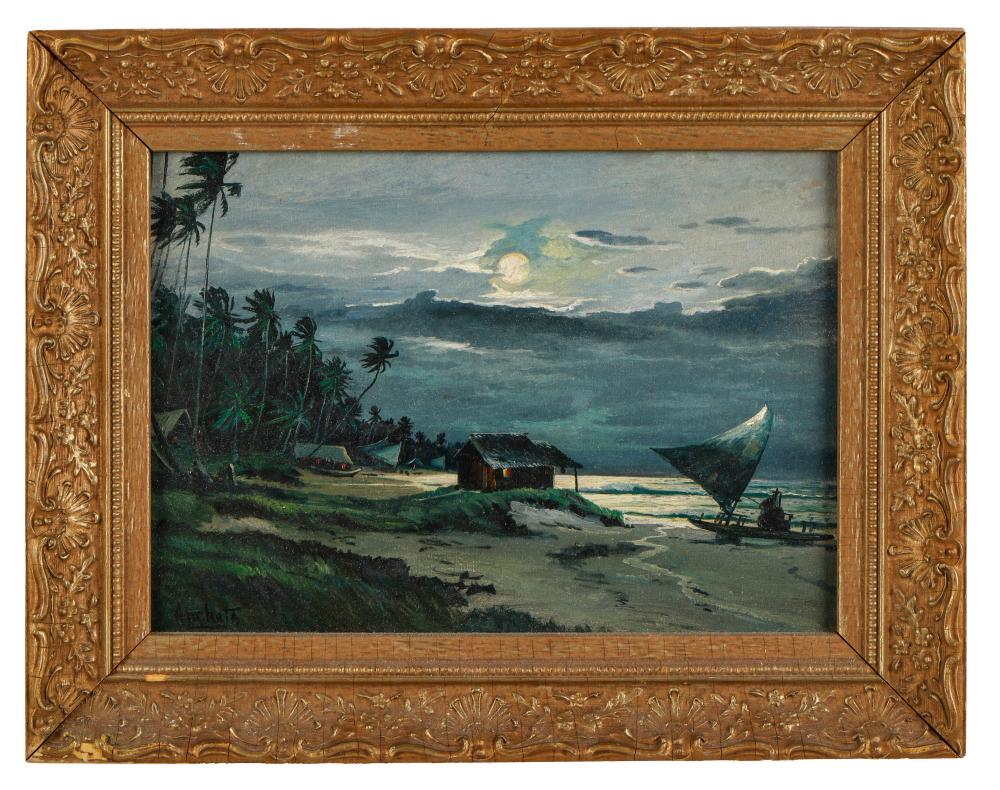 Isidro Ancheta comparable auction result: isidro ancheta filipino 1882 1946 painting