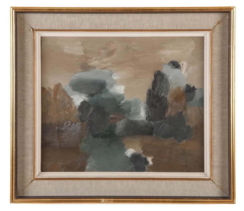 Antonio Lago Rivera comparable auction result: antonio lago rivera 1916 1990 verde sombre negro