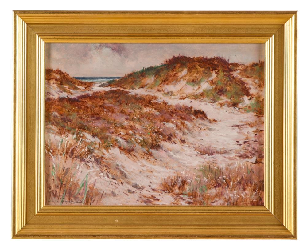 Ernest Chiriacka comparable auction result: ernest chiriacka 1913 2010 wildflowers in sand dunes 2