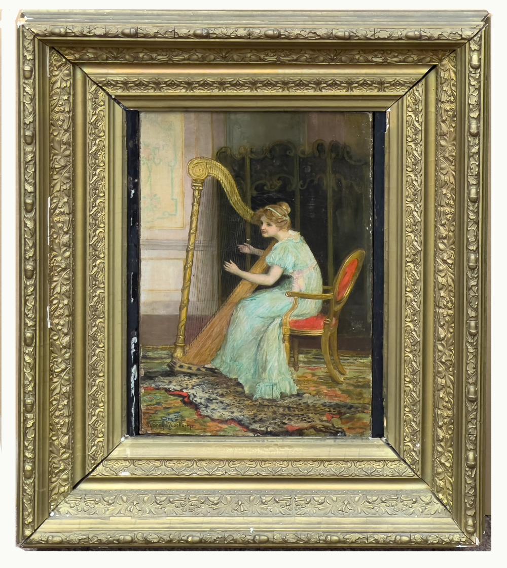 Francis Sydney Muschamp comparable auction result: francis sydney muschamp british 1851 1929