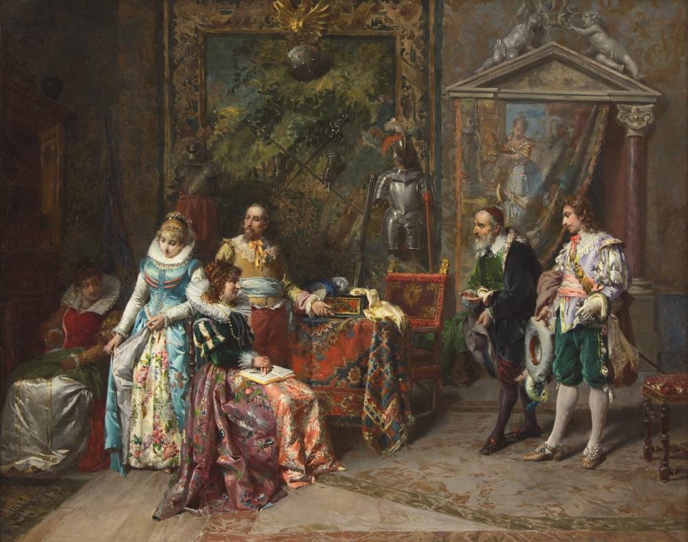 Cesare Augusto Detti comparable auction result: cesare augusto detti italian 1847 1914 the introduction