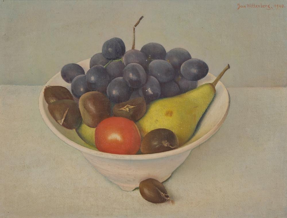 Jan Hendrik Willem Wittenberg comparable auction result: jan hendrik willem wittenberg dutch 1886 1963 bowl of fruit