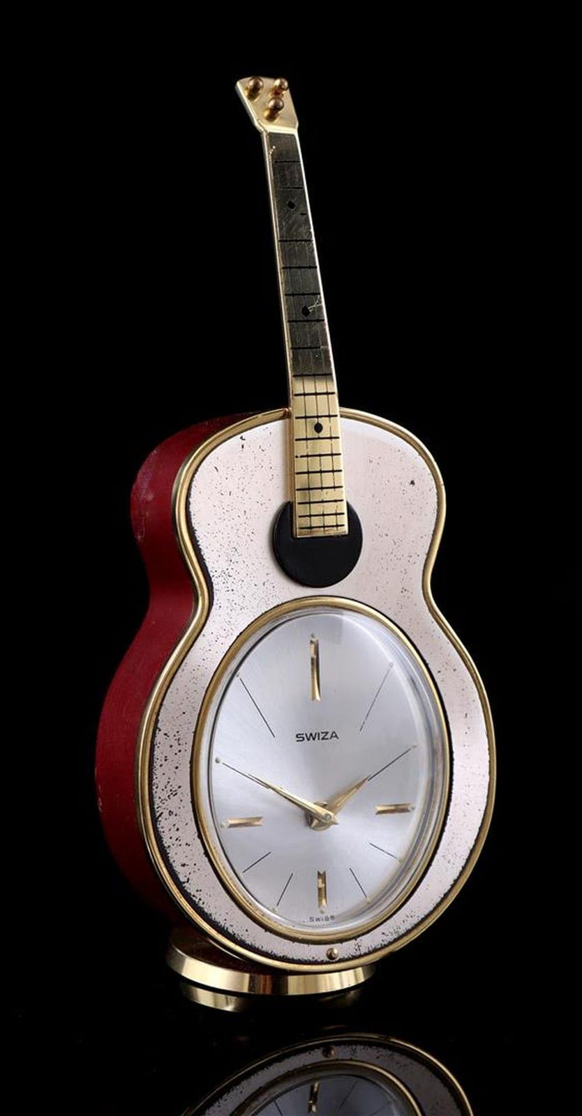 SWIZA SWISS TRAVEL ALARM CLOCK sold by Derksen Veilingbedrijf, lot 832 — auction record photograph