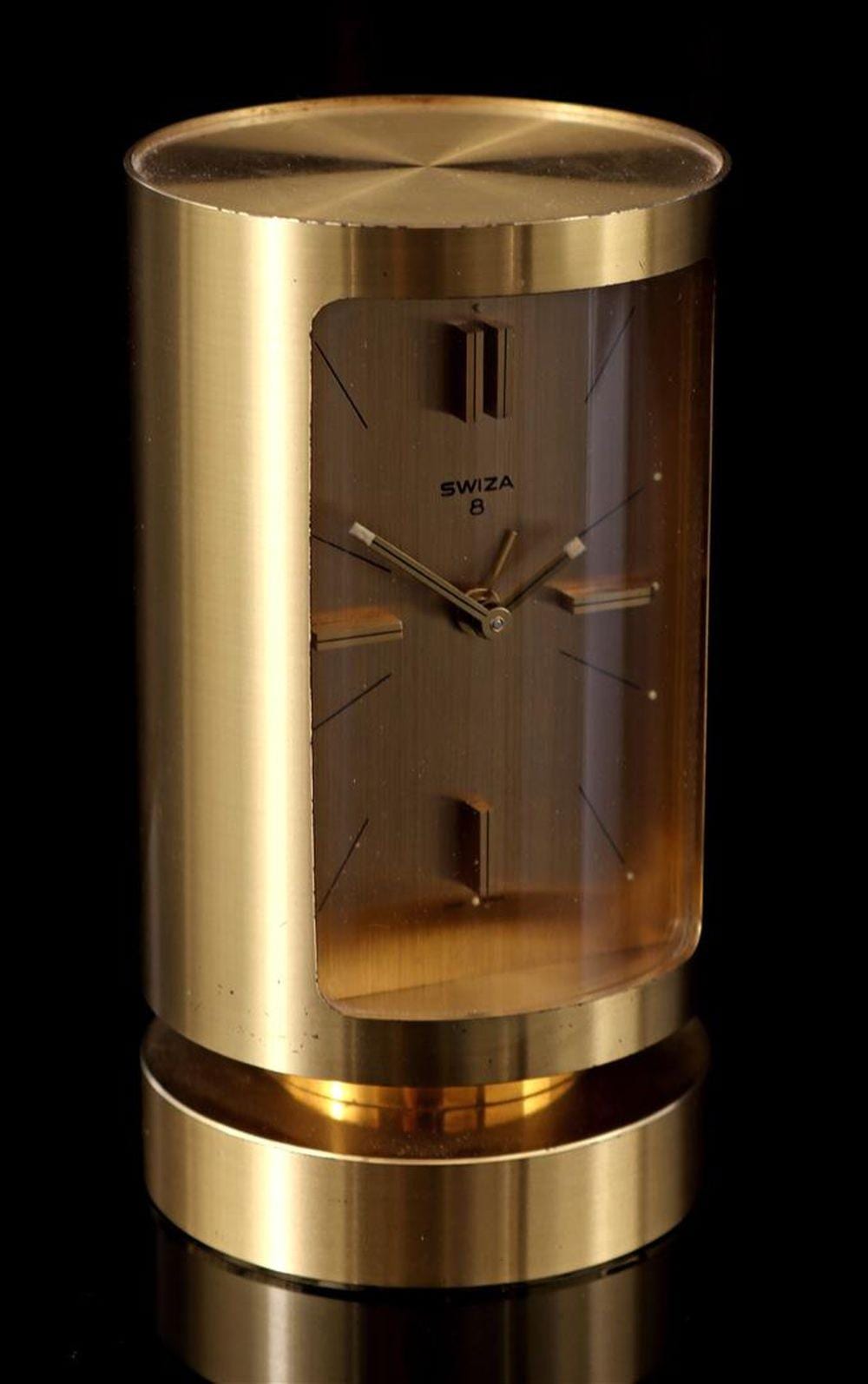 SWIZA SWISS TRAVEL ALARM CLOCK sold by Derksen Veilingbedrijf, lot 871 — auction record photograph