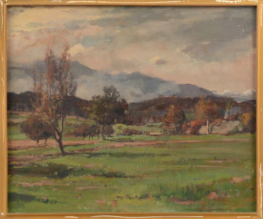 Carlo Musso comparable auction result: carlo musso paesaggio