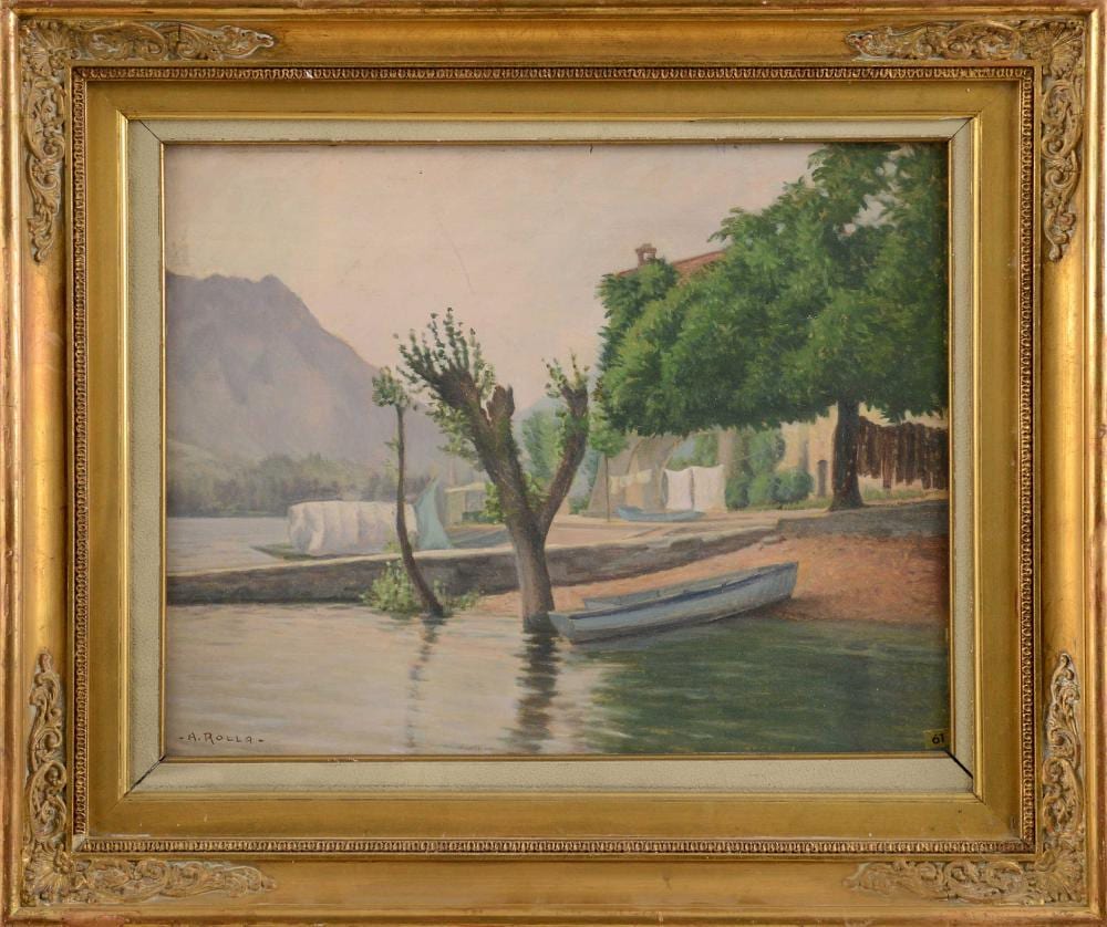 Adolfo Rolla comparable auction result: adolfo rolla sera isola pescatori