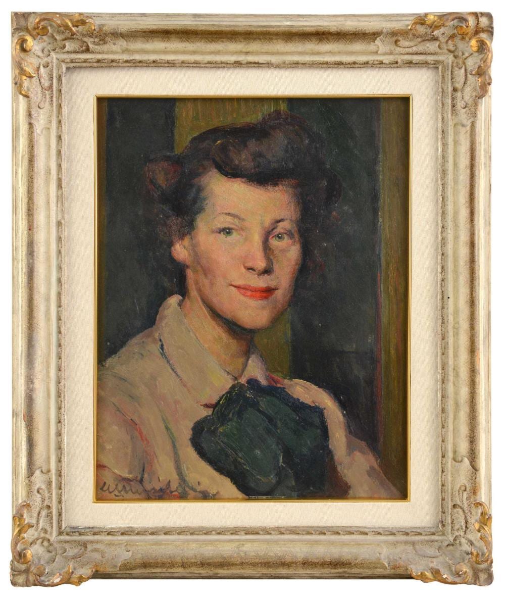 Giulio Vito Musitelli comparable auction result: giulio vito musitelli l insegnante 1948