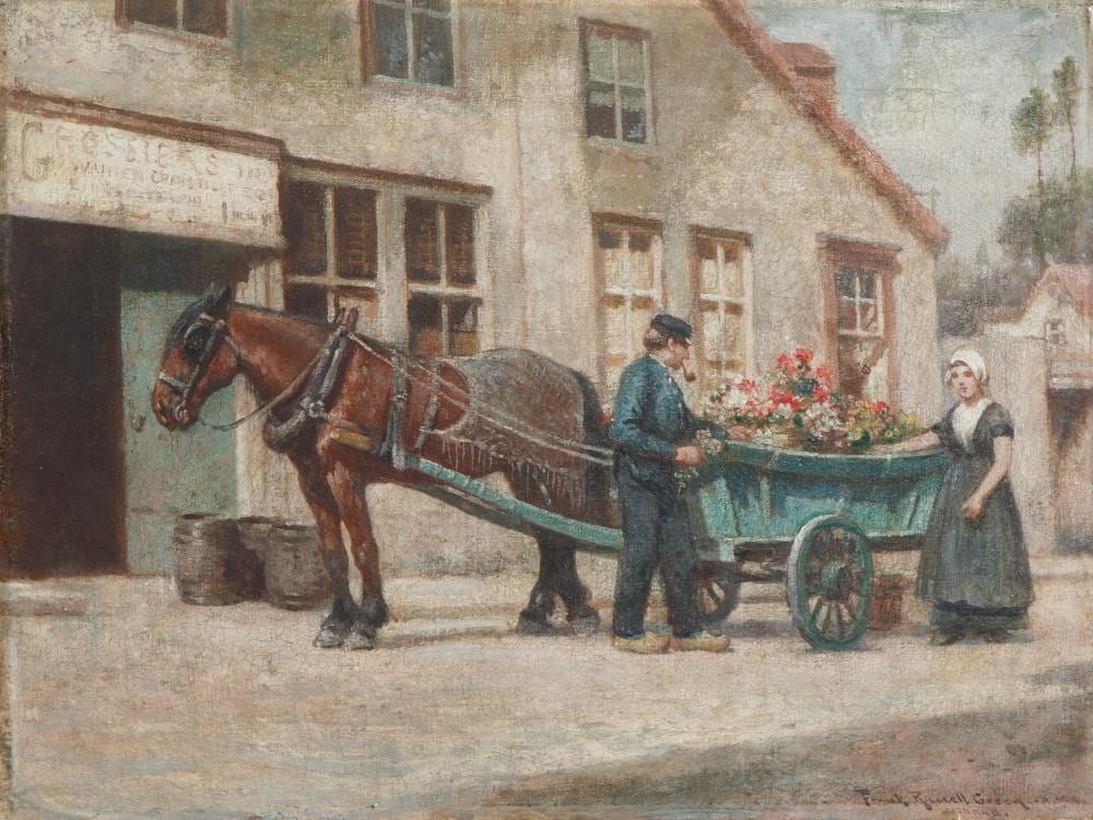 Frank Russell Green comparable auction result: frank russell green american 1856 1940