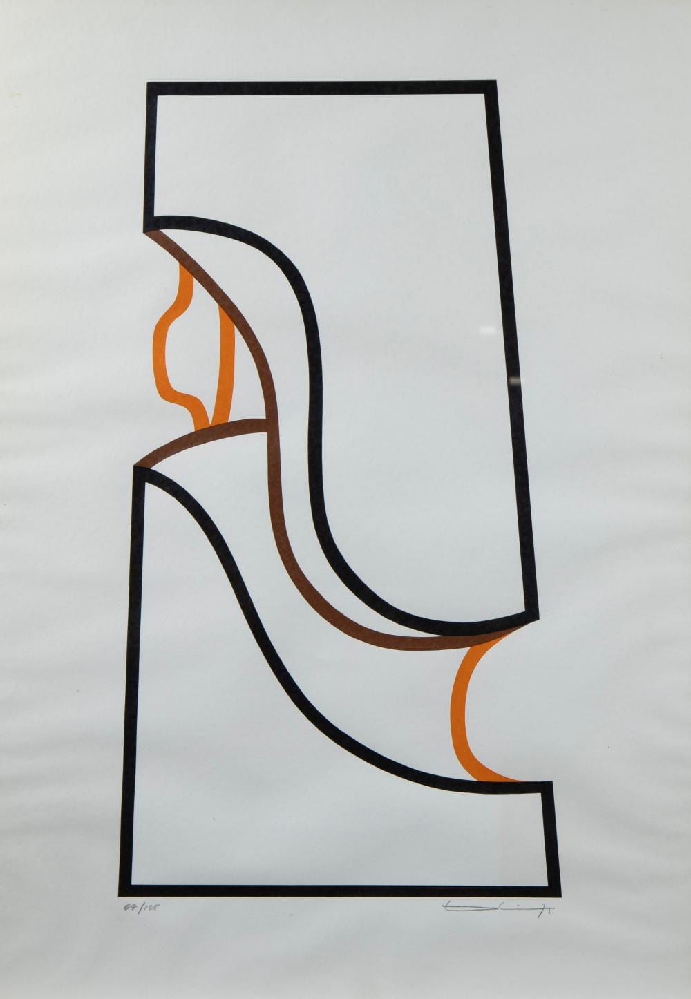 Bert de Leeuw comparable auction result: bert de leeuw 1926 2007 lithograph composition numbered 64 125 and signed