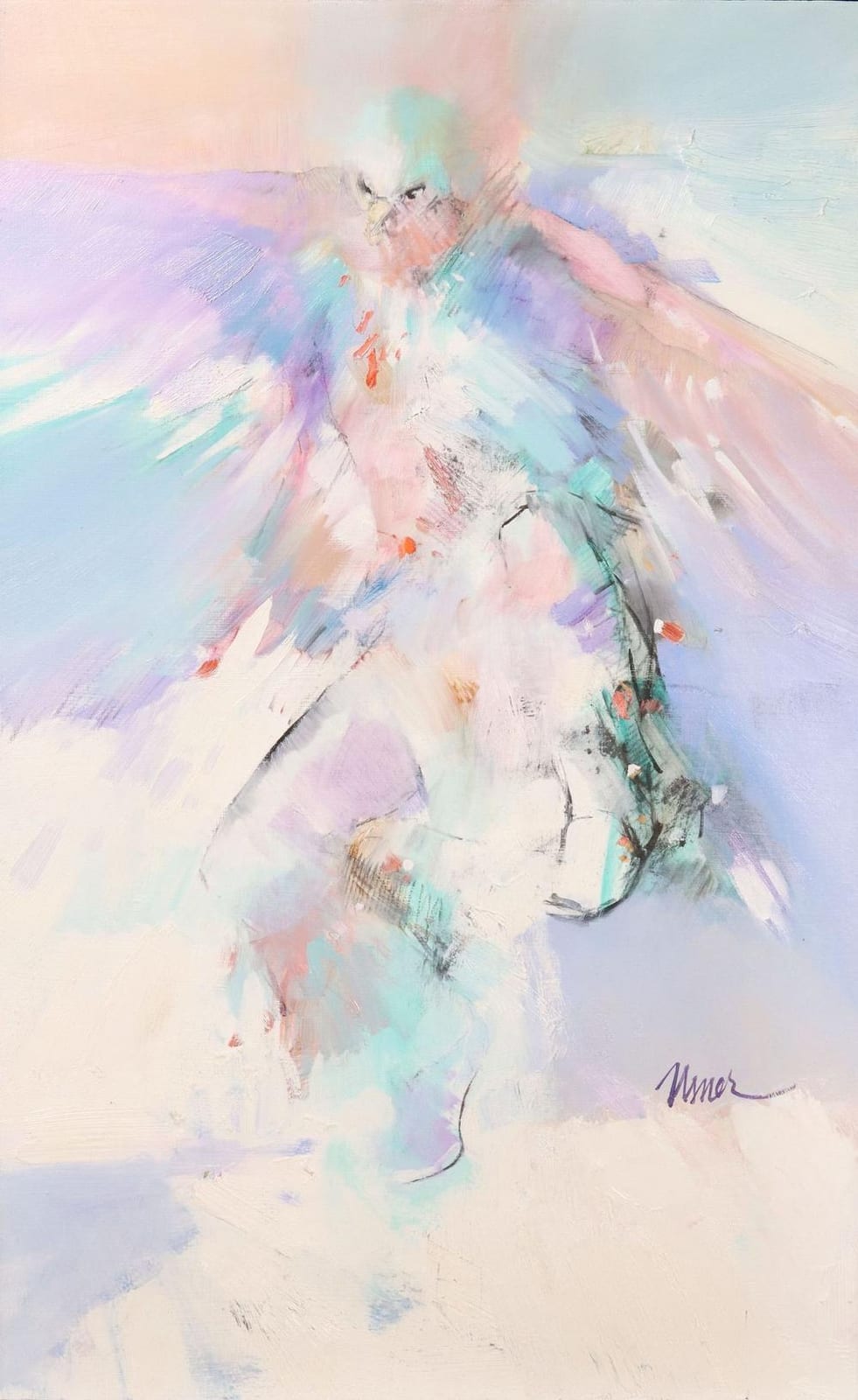 Arturo Antonio Chavez comparable auction result: arturo antonio chavez new mexico b 1949 oil painting tsehare