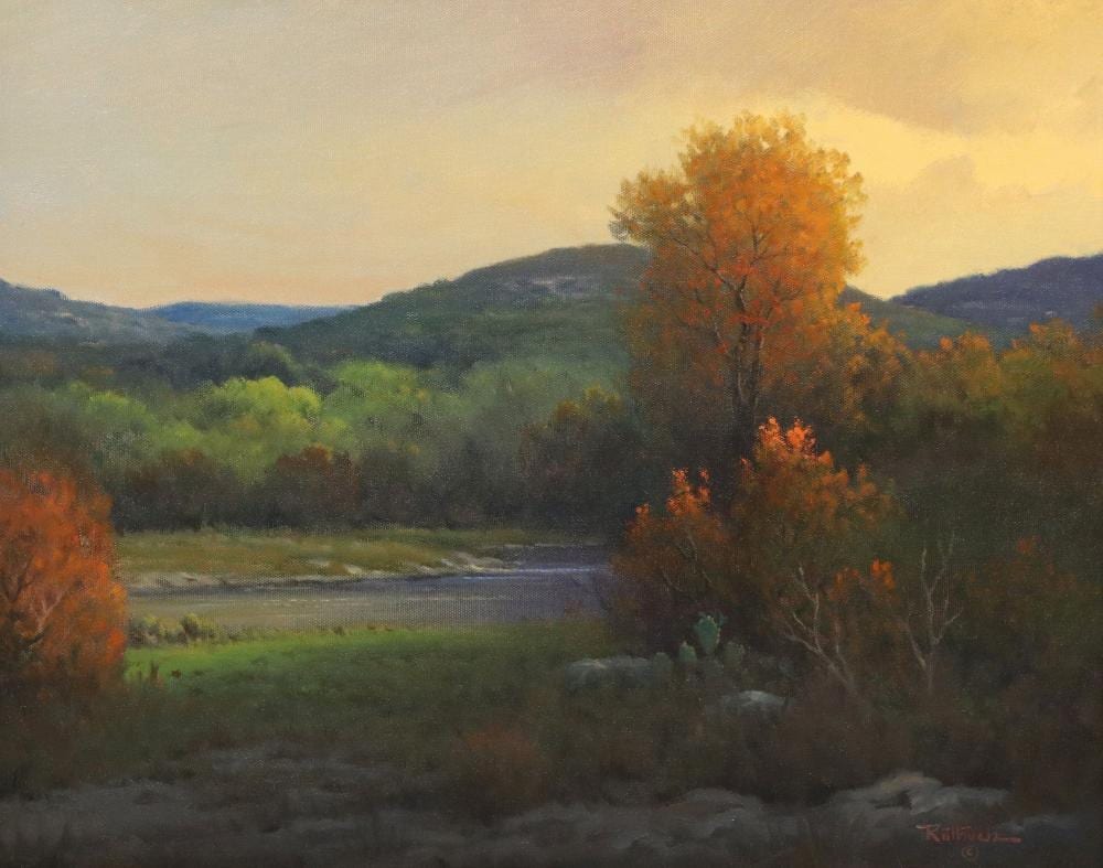 Jerry Ruthven comparable auction result: jerry ruthven tx b 1941 november in the hills