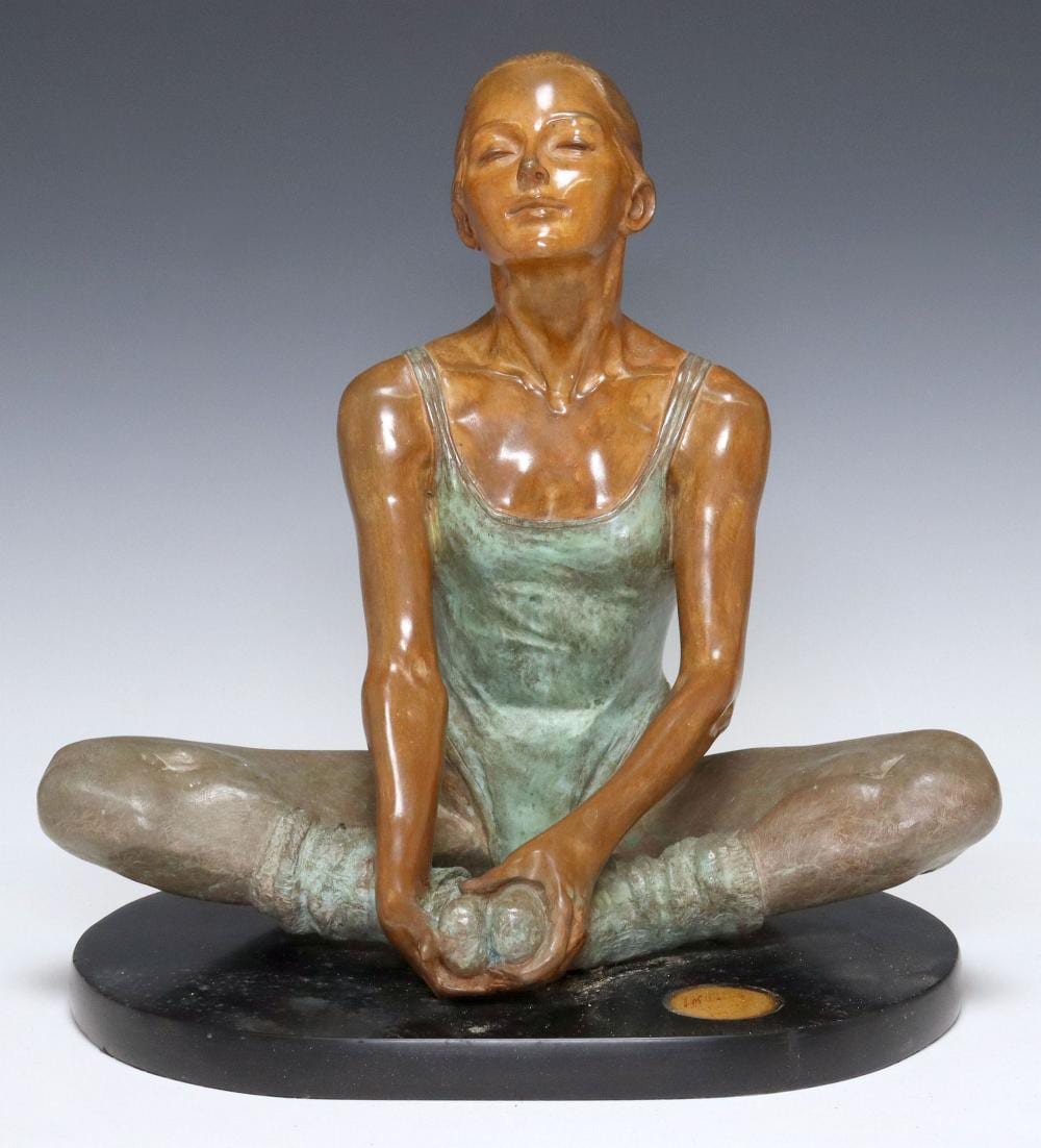victor villarreal b 1944 bronze sculpture ballerina · Austin Auction Gallery · 2024-04-21 Victor Villarreal comparable auction result: victor villarreal b 1944 bronze sculpture ballerina