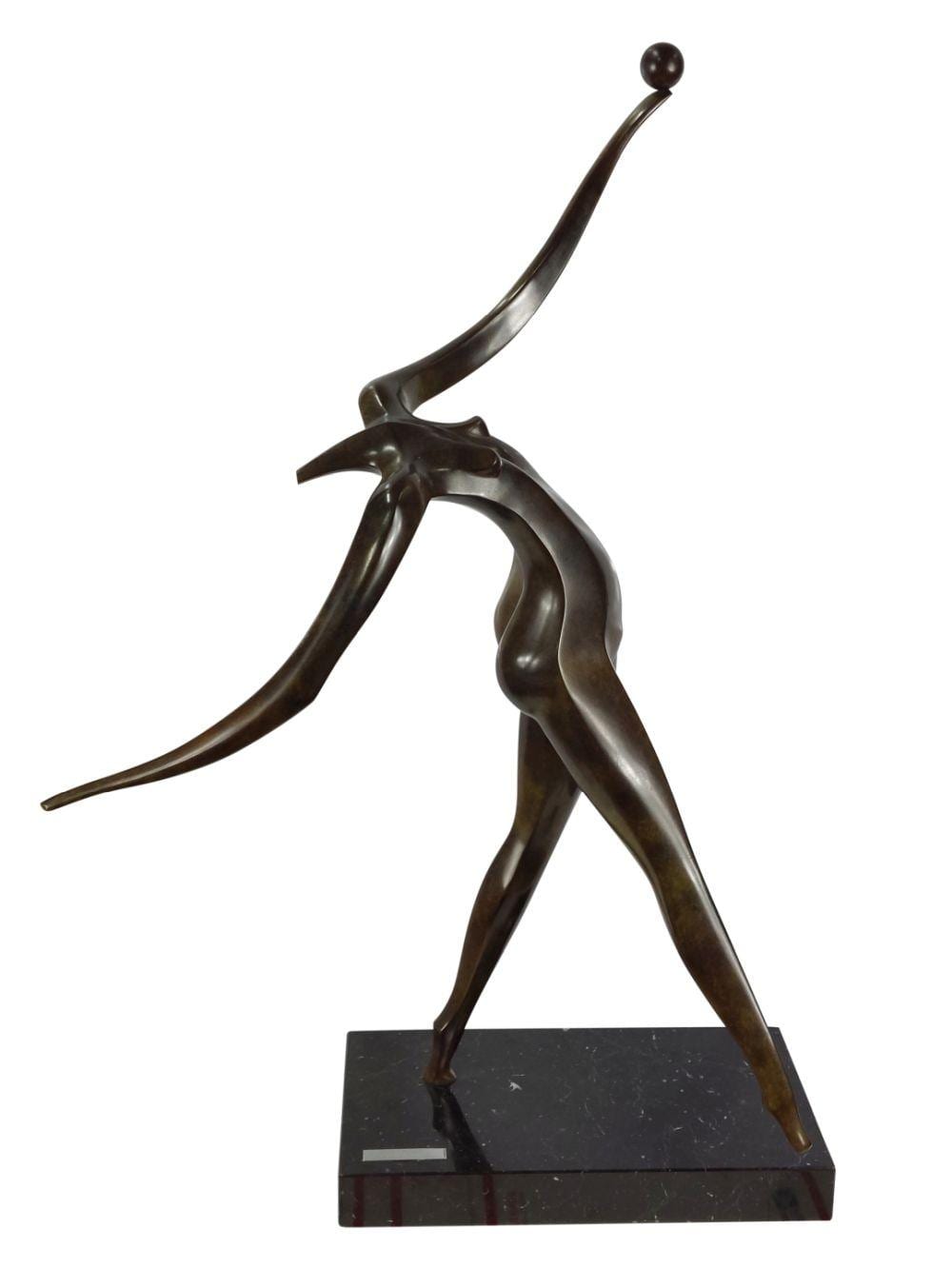 Isaac Kahn comparable auction result: isaac kahn eurythmics nude bronze sculpture