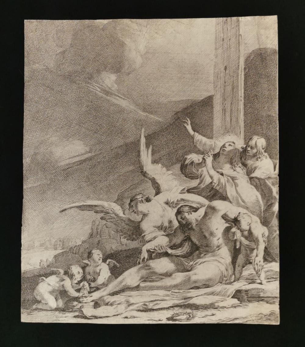 Michel Dorigny comparable auction result: michel dorigny c 1616 1665 lamentation over the dead christ
