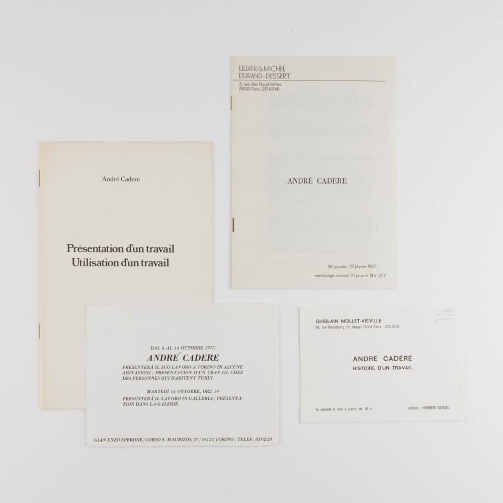 André Cadere comparable auction result: andr cadere 1934 1978
