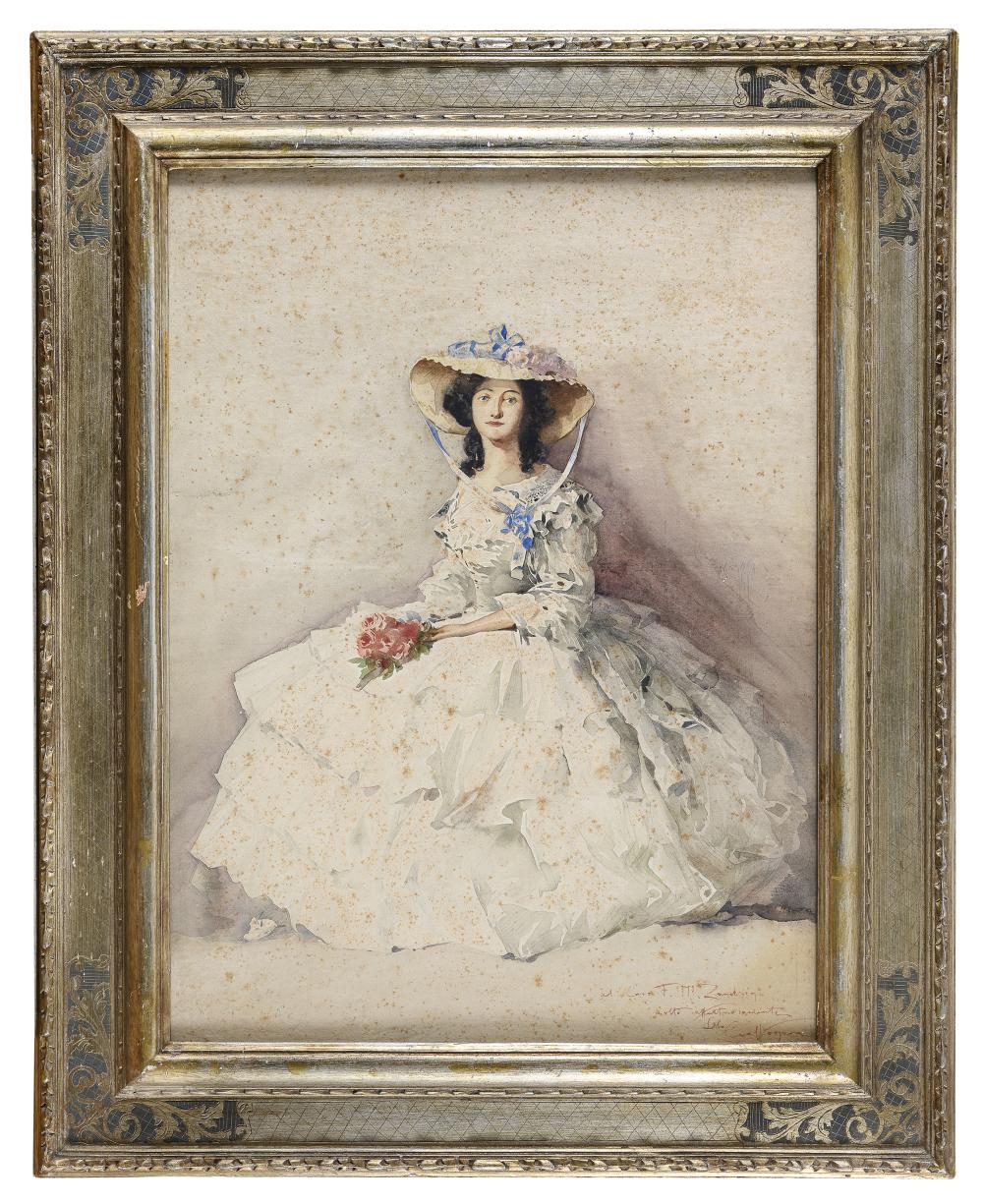 Aurelio Craffonara comparable auction result: watercolor by aurelio craffonara