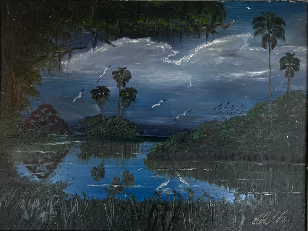 Alberto de Sousa comparable auction result: al blood black born 1947 american