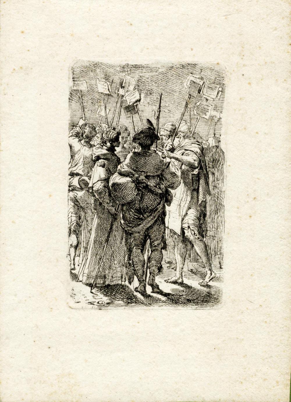 Gaetano Gandolfi comparable auction result: gaetano gandolfi i pellegrini 1775 ca