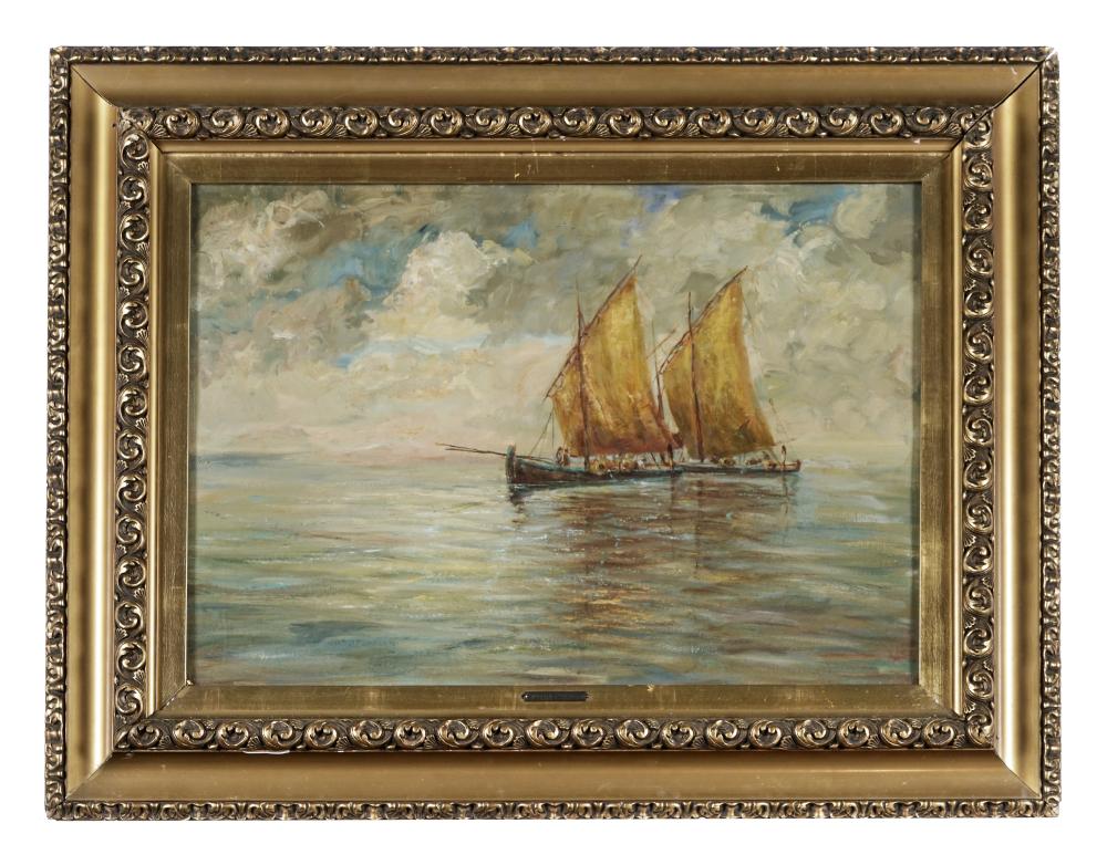 Giuliano Amadori comparable auction result: giuliano amadori quiete nel mare infinito 1942